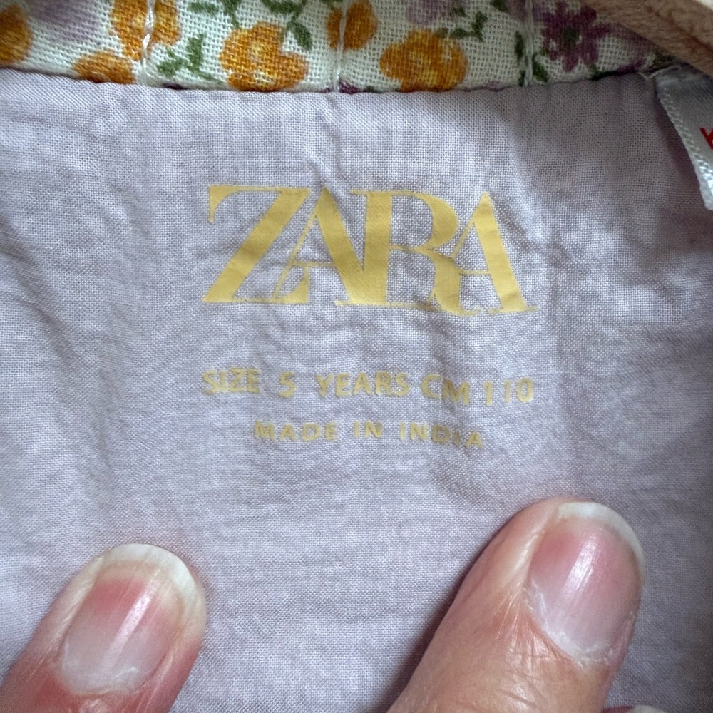 Zara Toddler Quilted Jacket Size 5 Years - Picture 2 of 4